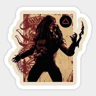 Yautja Hunter Sticker